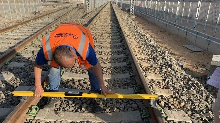 Le Caire Maintenance voie LRT