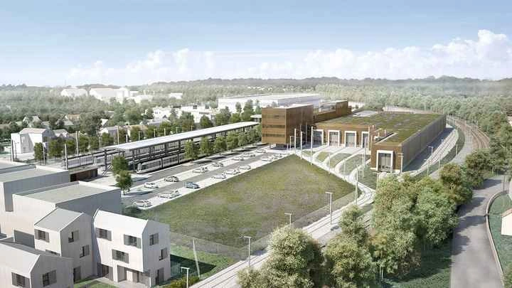 Site remisage Tram-train Arep