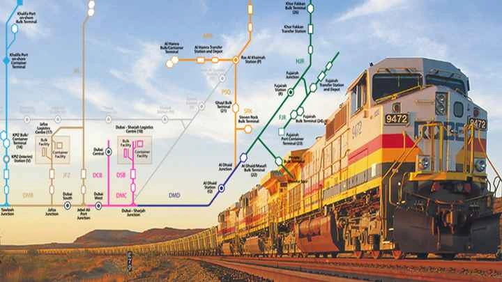 LCCA voie ballastée voie sur dalle Abou Dhabi - Etihad Rail