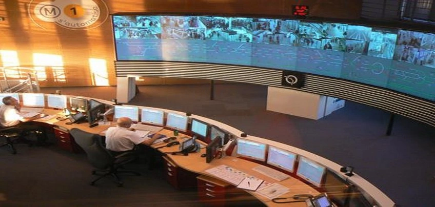 OCC-Operations Control Centre-Paris metro-Line 1-Automatic line