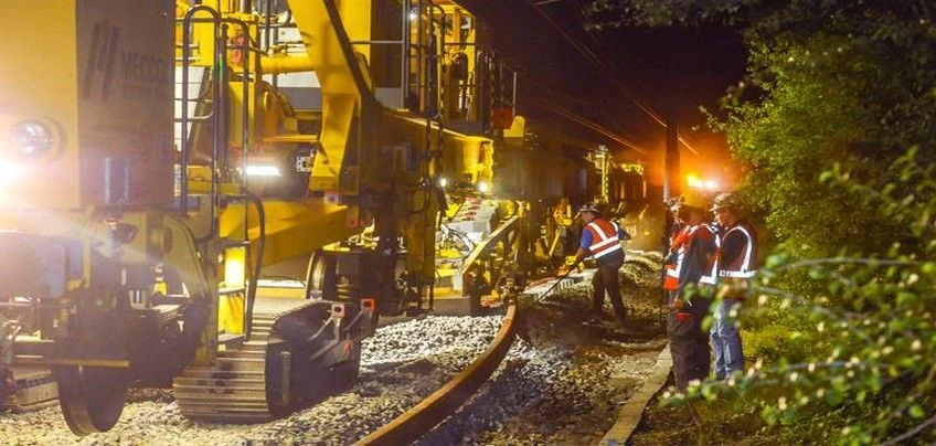 Renouvellement voie ballast-RVB-Suite rapide