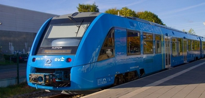 Train-Pile à combustible-Pile à hydrogène-Train autonome